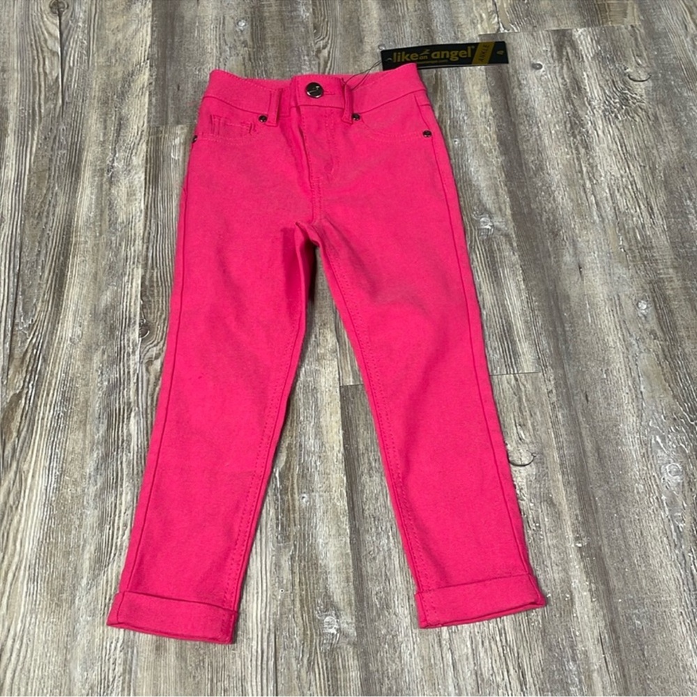 Like an Angel Kids Bright Pink Jeans